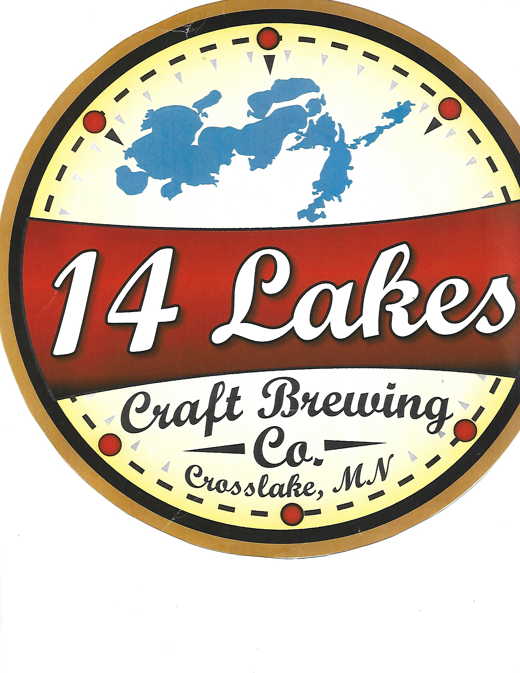 14 Lakes Craft Brewing Logo 14 Lakes Craft Brewing Logo