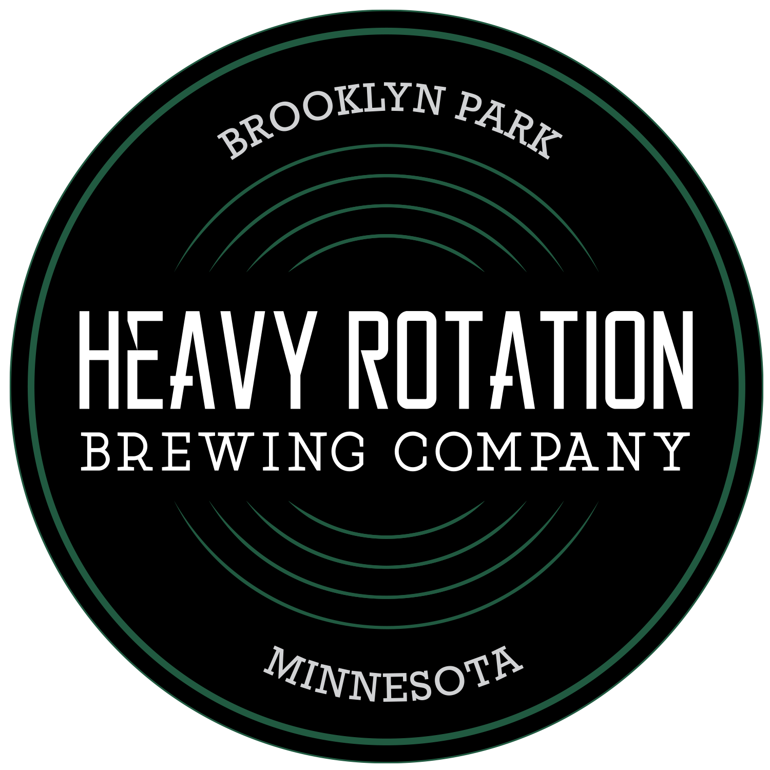 Heavy Rotation Brewing Logo Heavy Rotation Brewing Logo