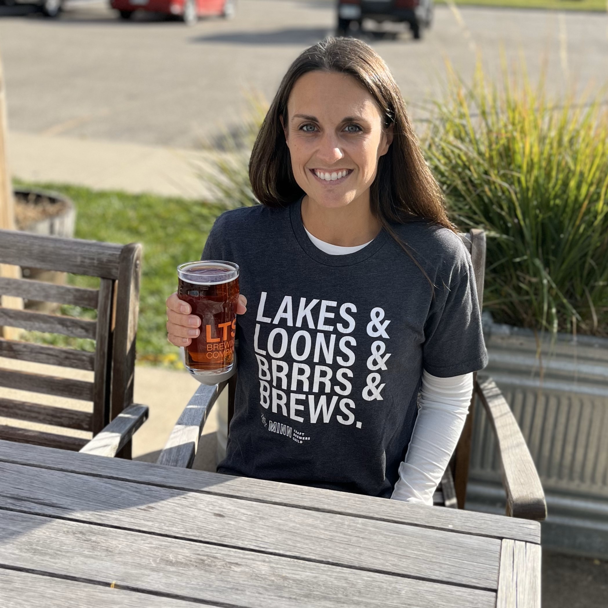 LAKES & LOONS PREMIUM TSHIRT Minnesota Craft Brewers Guild