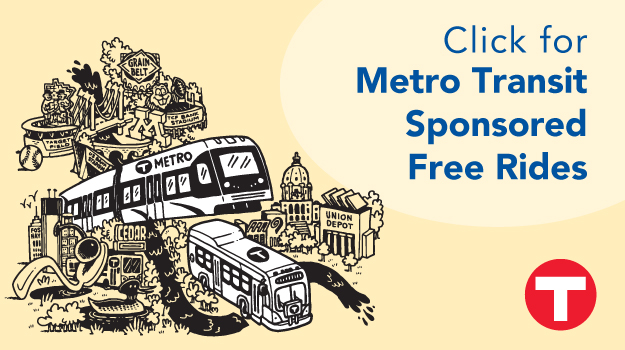 Click for Metro Transit Sponsored Free Rides
